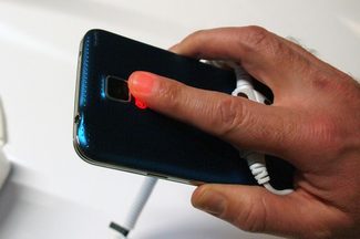 Samsung Galaxy S5 sensor back