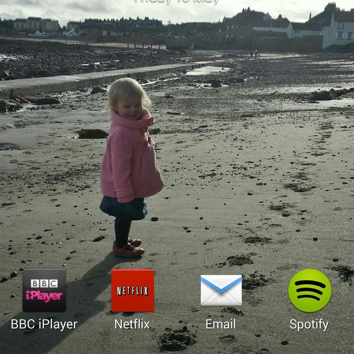 Sony Xperia Z2 screenshot home screen