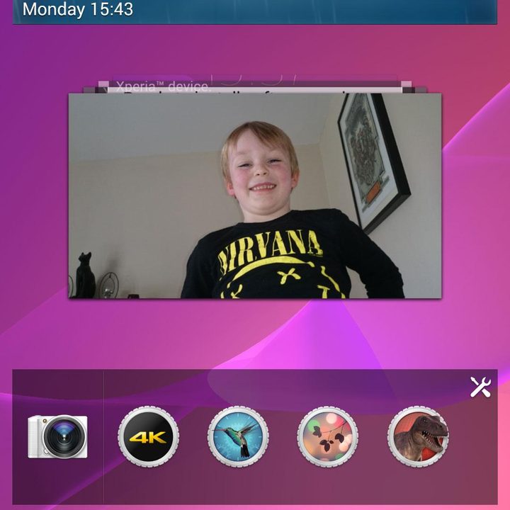 Sony Xperia Z2 screenshot homescreen 2