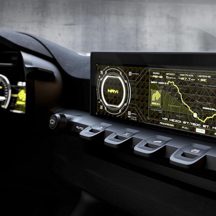 kia niro concept infotainment display