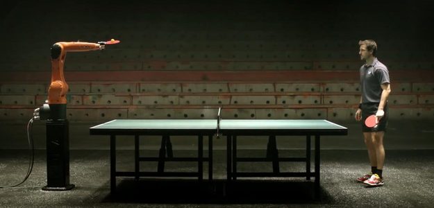 robot ping pong