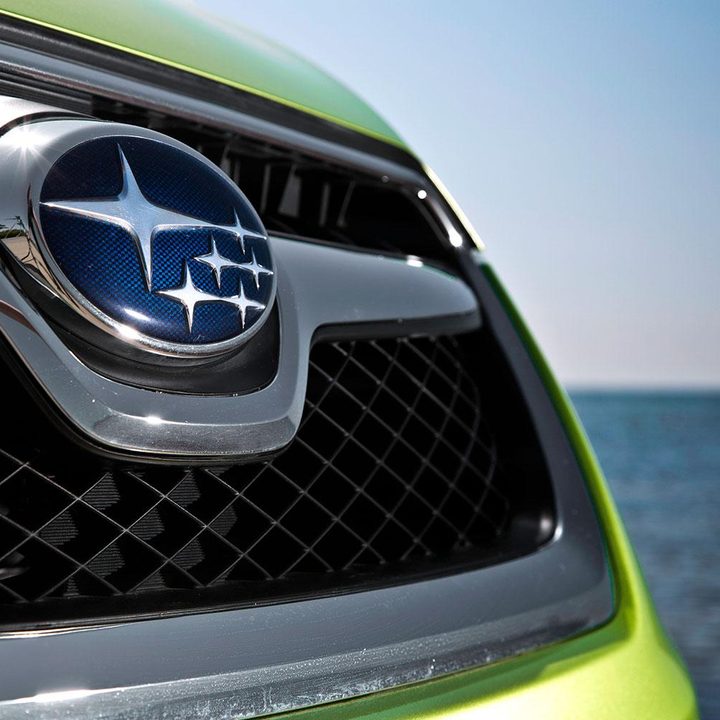 2014 Subaru XV Crosstek Hybrid front badge