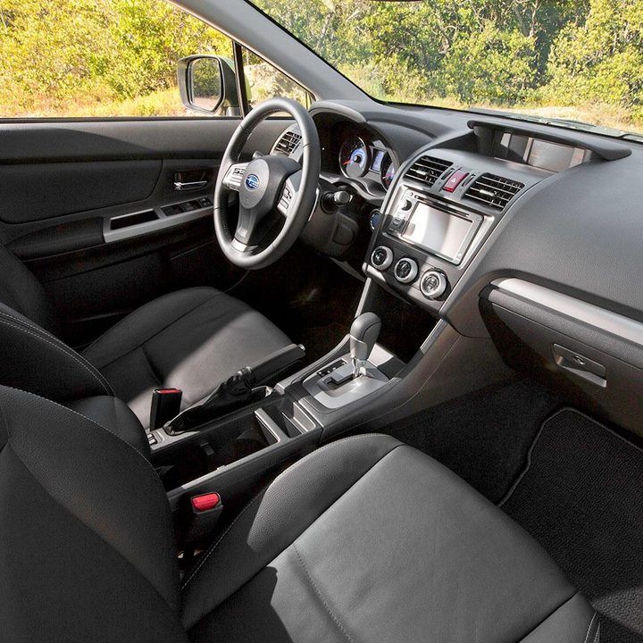 2014 Subaru XV Crosstek Hybrid interior angle