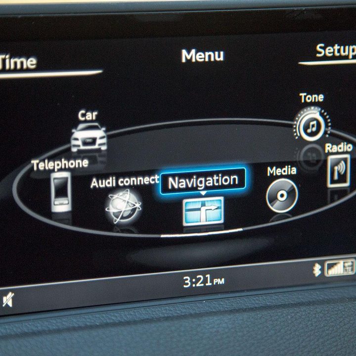 2015 Audi A3 center screen