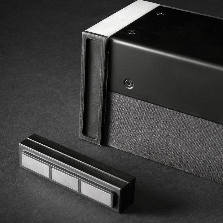 Definitive Solo Cinema Soundbar review foot