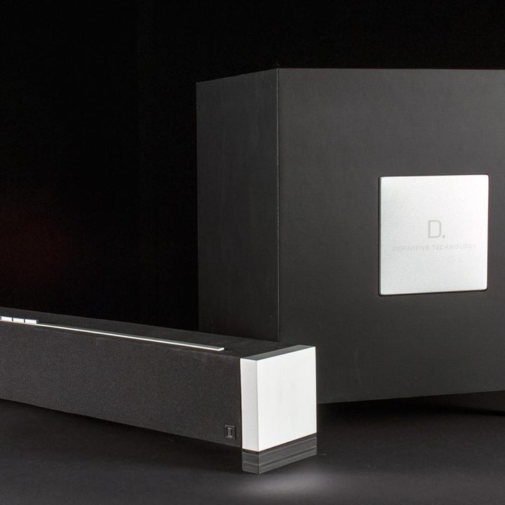 Definitive Solo Cinema Soundbar review macro