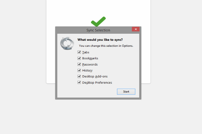 Firefox Sync