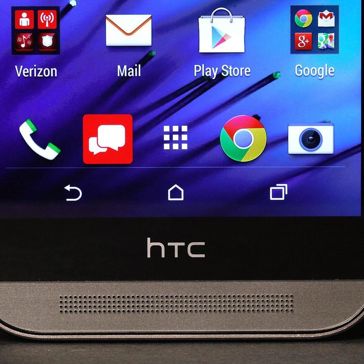 HTC 1 M8 bottom screen