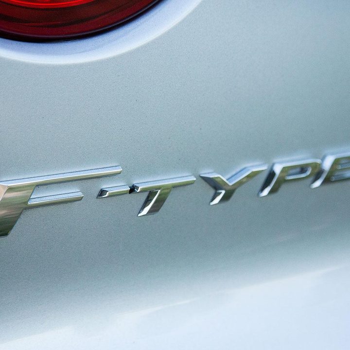 Jaguar F-TYPE Coupe badge