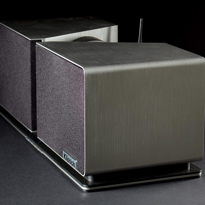 Klipsch Stadium review wireless speaker front side