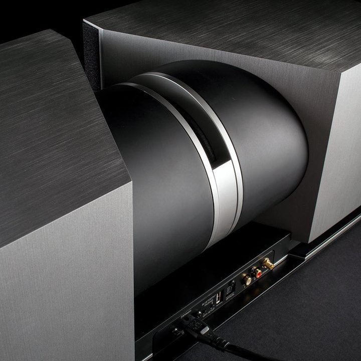 Klipsch Stadium review wireless speaker rear angle