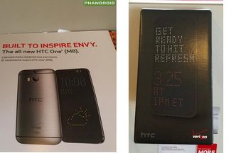 Leaked Verizon All New HTC One Packaging