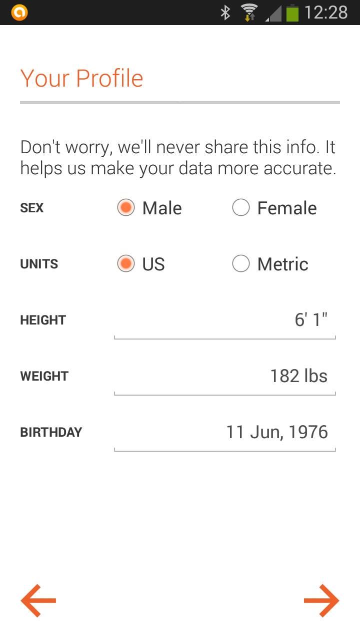 Misfit Shine Screenshot profile