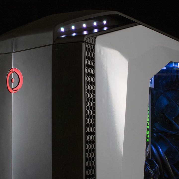 Origin Genesis gaming desktop review top case macro