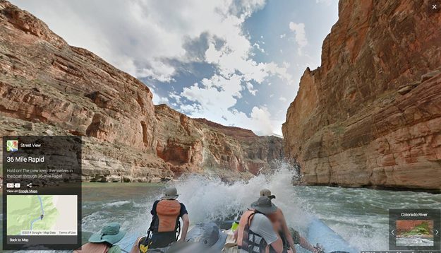 street view colorado river