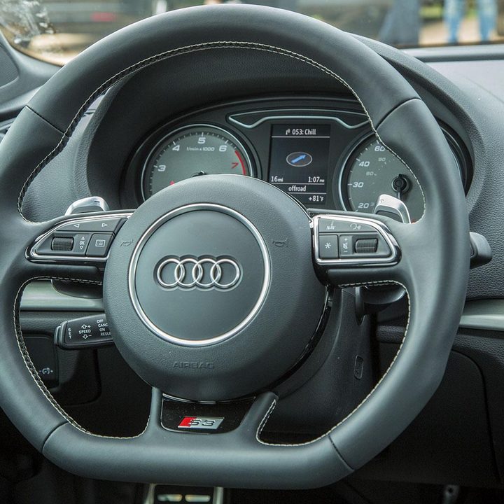 2015 Audi S3 steering wheel full
