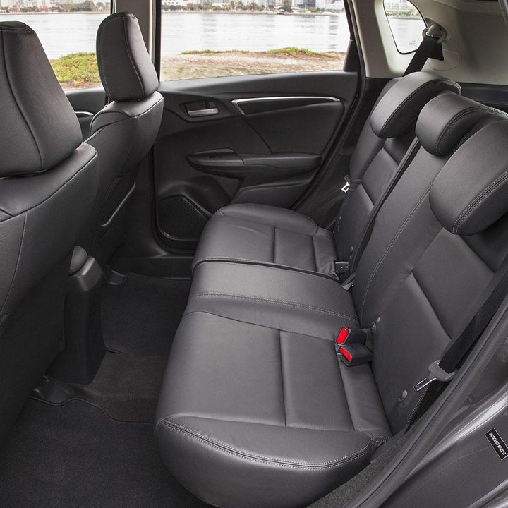 2015 Honda Fit back interior