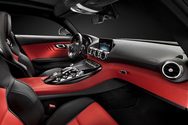 2015 Mercedes AMG GT interior side