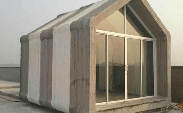 giant 3d printer can build 10 prefab homes 24 hours prinded houses 3