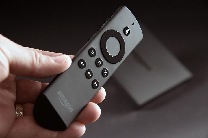 Amazon fireTV remoteinhand