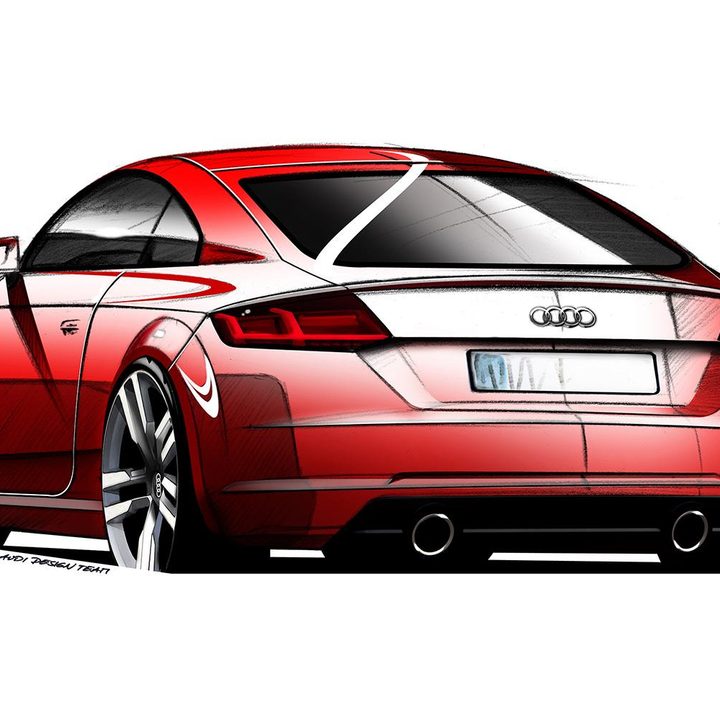 Audi TT Design Sketch