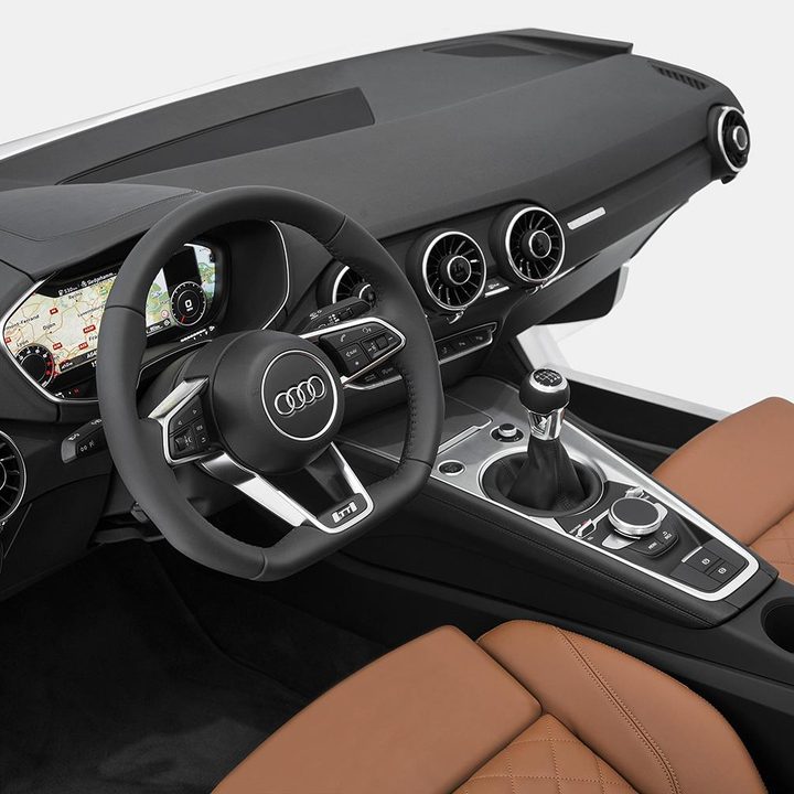 Audi TT new interior at CES