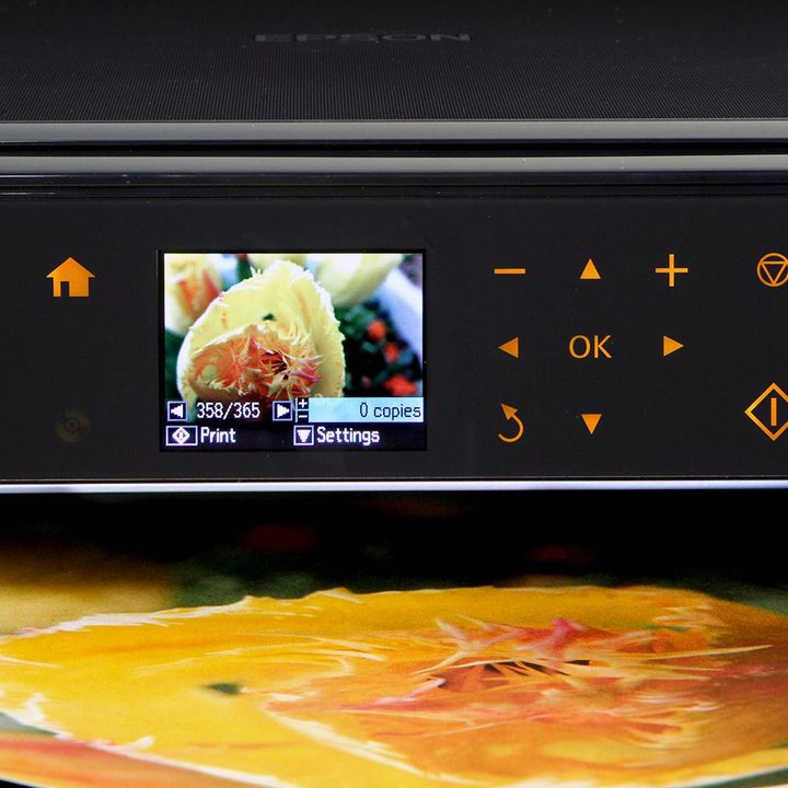 EPSON XP 610 screen