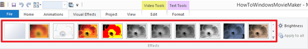Adding Effects