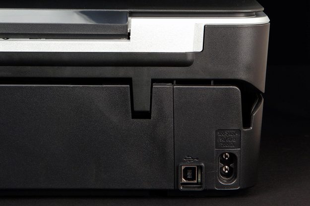 HP ENVY 5530 back ports