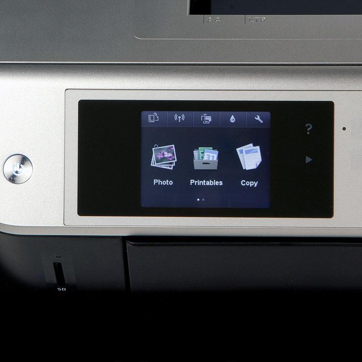 HP ENVY 5530 screen