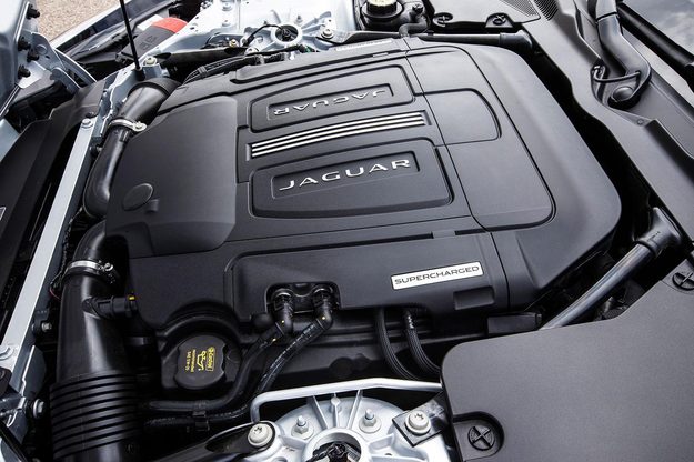 Jaguar F TYPE Coupe engine