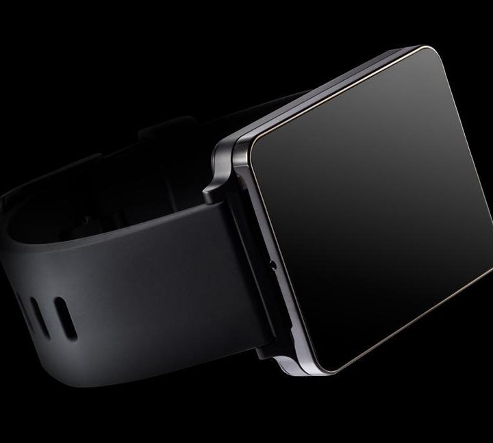 LG G Watch Black Side