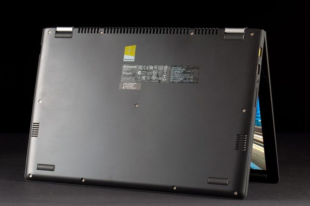 Lenovo Yoga 13 review bottom