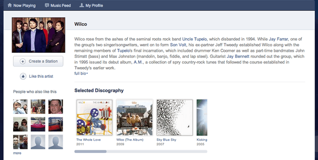 View an Artist's Discography