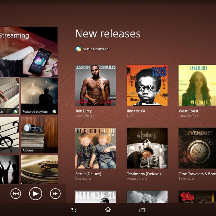 sony xperia z2 tablet review walkman copy