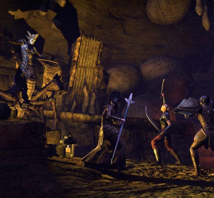 The Elder Scrolls Online combat.