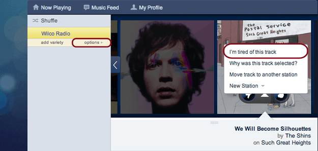 Tired of Pandora's Track Selection