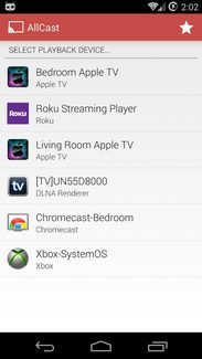 AllCast Chromecast