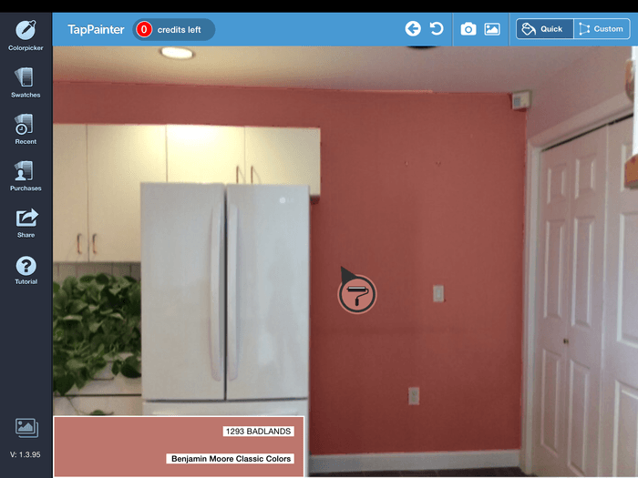 put swatches tappainter lets test colors realistic virtual wall paint tappainter1