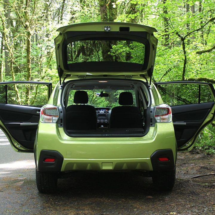 2014 Subaru XV Crosstrek Hybrid back open