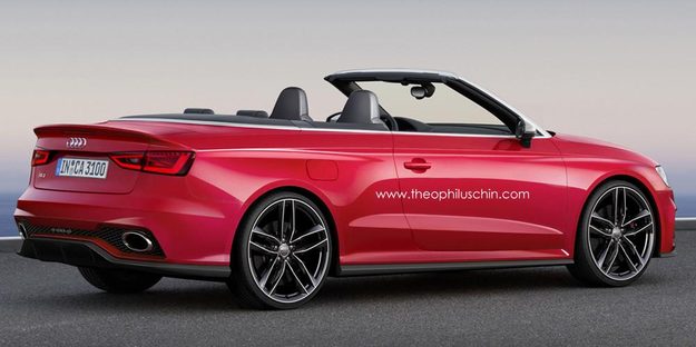 Audi RS3 Cabrio rendering2