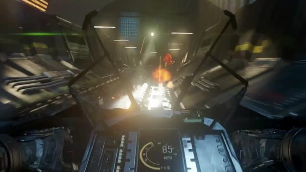 Call of Duty Advanced Warfare trailer grab - Hover-bike