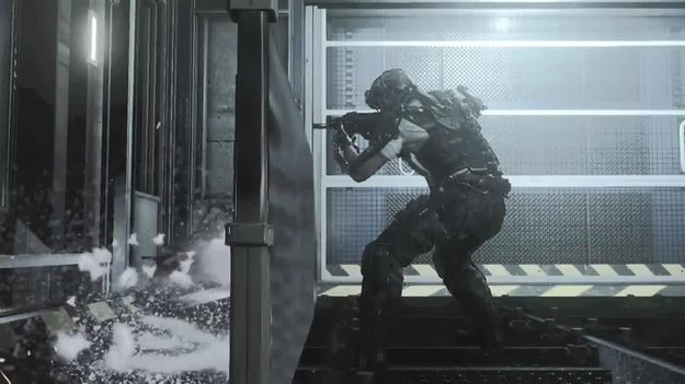 Call of Duty Advanced Warfare trailer grab - Makeshift cover