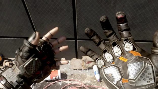 Call of Duty Advanced Warfare trailer grab - Wall crawling