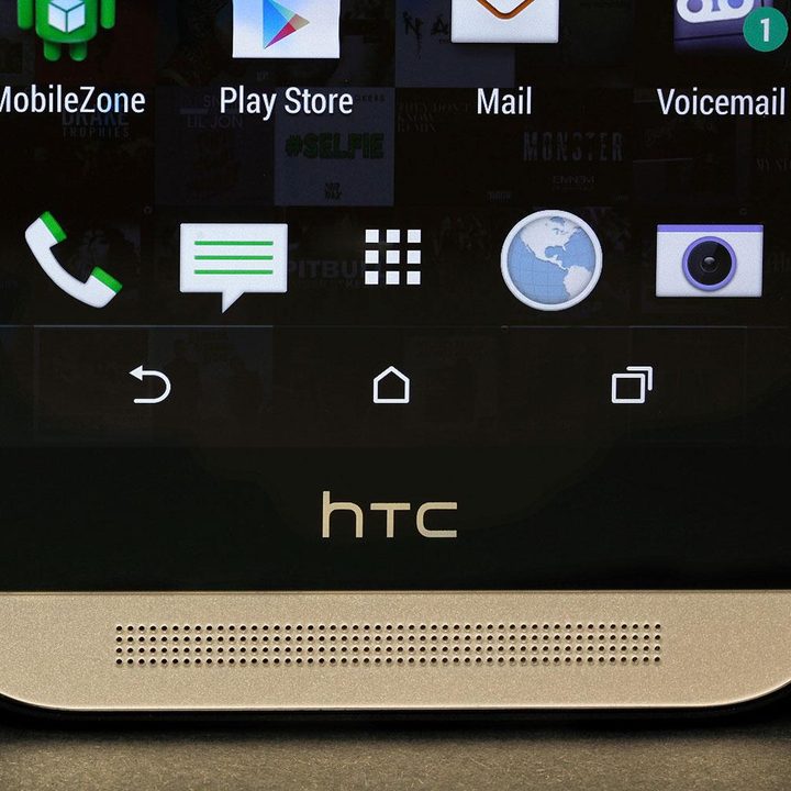 HTC One M8 Harman Kardon edition bottom screen