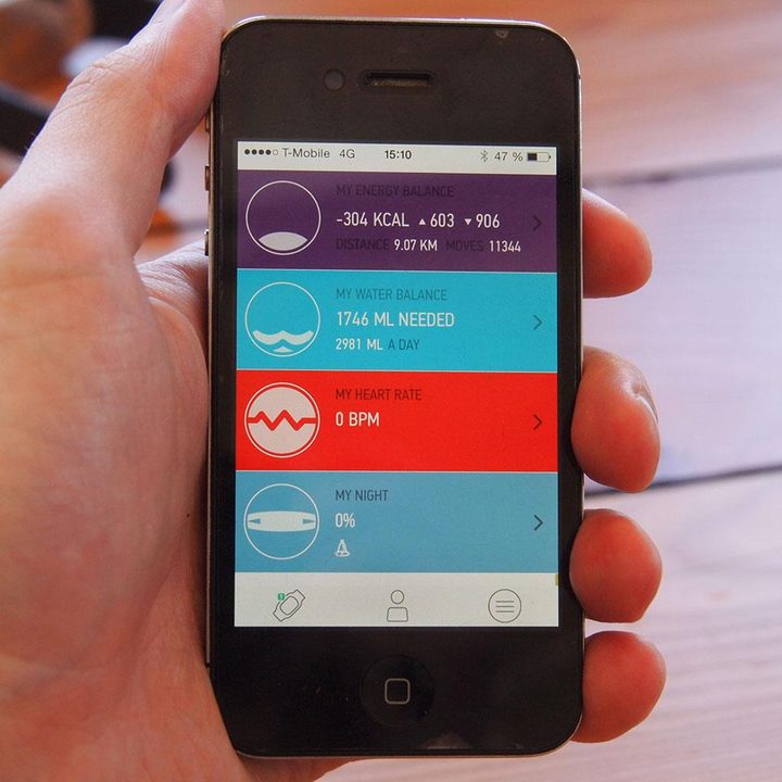 Healbe GoBe app 2