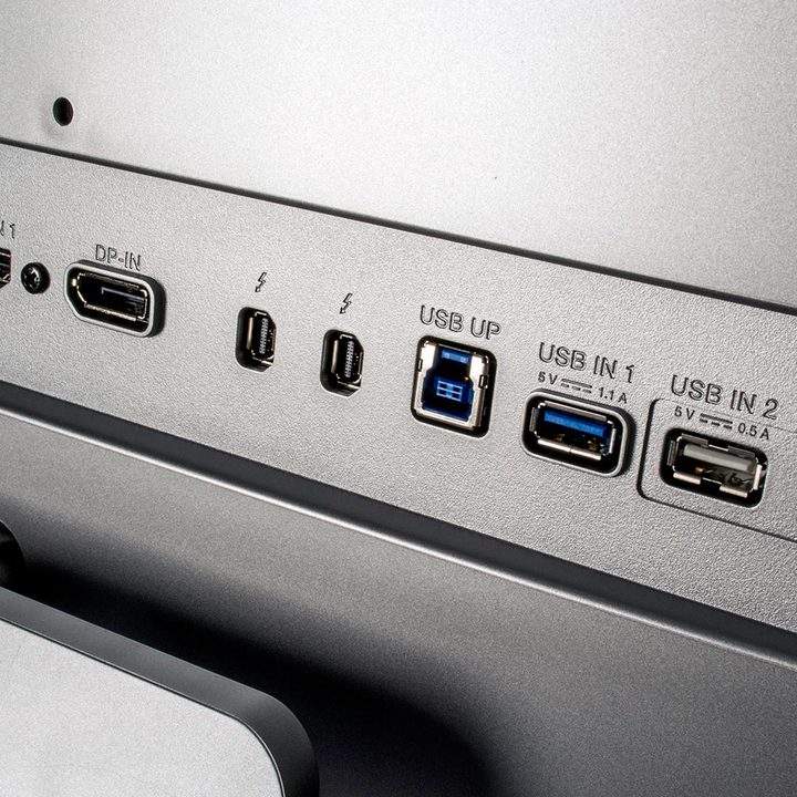 LG 34UM95 review monitor rear ports