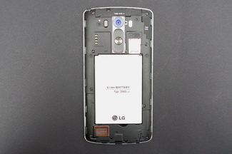 LG G3 work review back cover off
