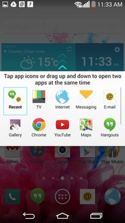 LG G3 work review screens apps drag