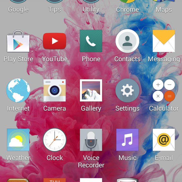 LG G3 work review screens apps